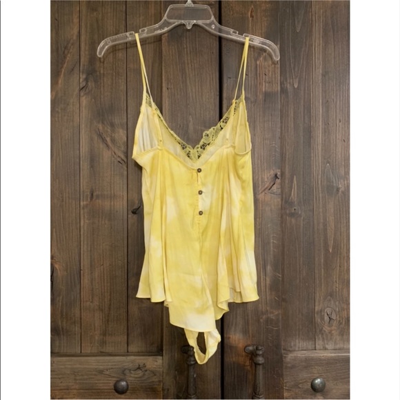 Free Peoplr LUELLA LACE TRIM BODYSUIT - Picture 4 of 6